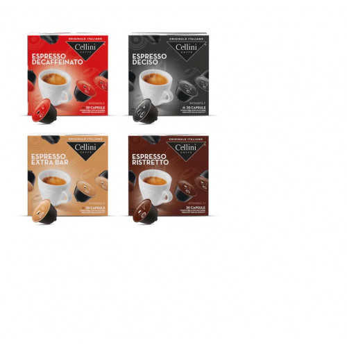 Dolce Gusto Cellini Kit Caffe 120cps